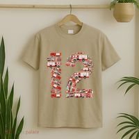 Fire Truck 12th Birthday  12 Years Old Firefighter T-Shirt thumb 2