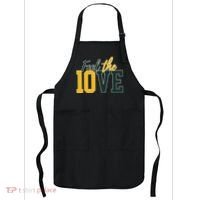 Feel The 10ve Jordan Quarterback Love American Football Apron thumb 0