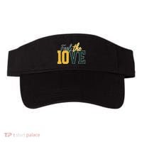 Feel The 10ve Jordan Quarterback Love American Football Visor thumb 0
