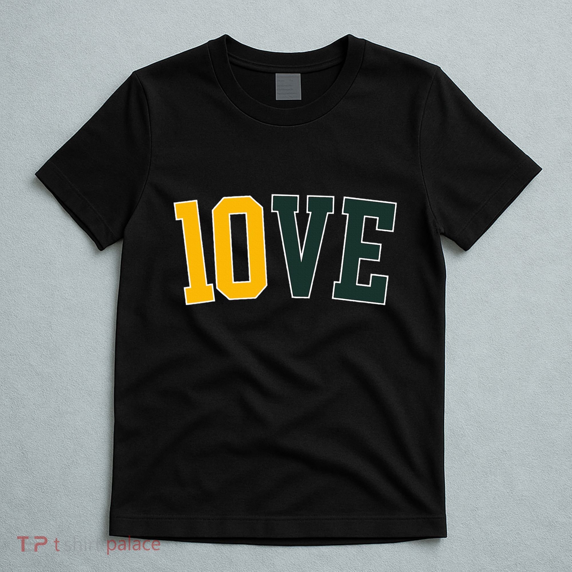 Feel The 10ve Jordan Quarterback Love American Football T-Shirt