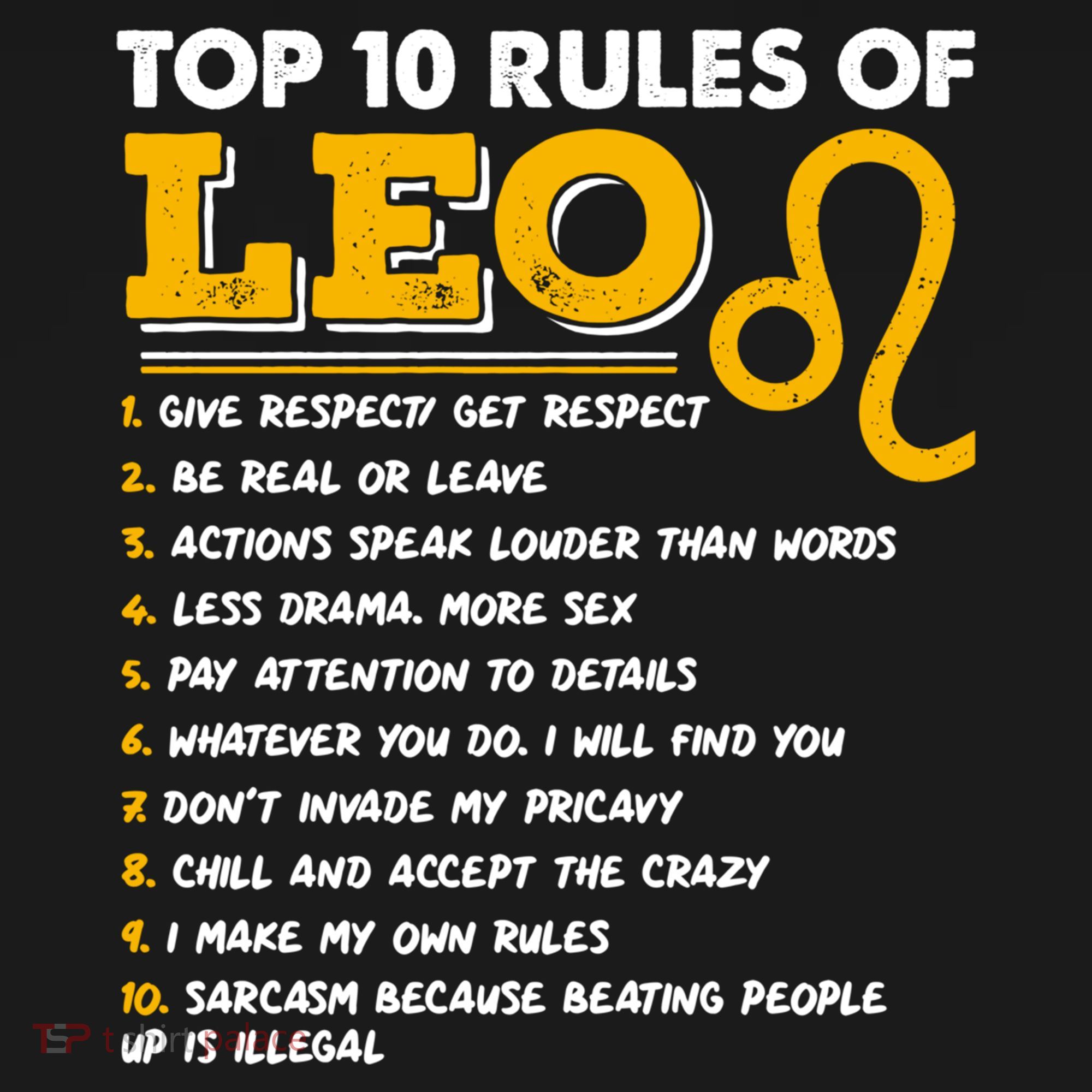 Funny Top 10 Rules Of Leo Leo Zodiac Birthday Leo Zodiac Cool Gift Women's Hoodie