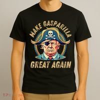Funny Trump 2024 Make Gasparilla Great Again Gasparilla T-Shirt thumb 3