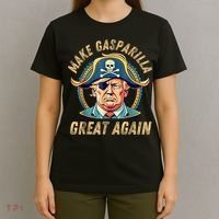 Funny Trump 2024 Make Gasparilla Great Again Gasparilla T-Shirt thumb 4