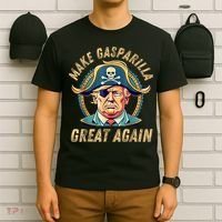 Funny Trump 2024 Make Gasparilla Great Again Gasparilla T-Shirt thumb 6