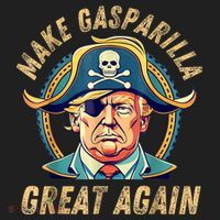 Funny Trump 2024 Make Gasparilla Great Again Gasparilla Beanie thumb 2