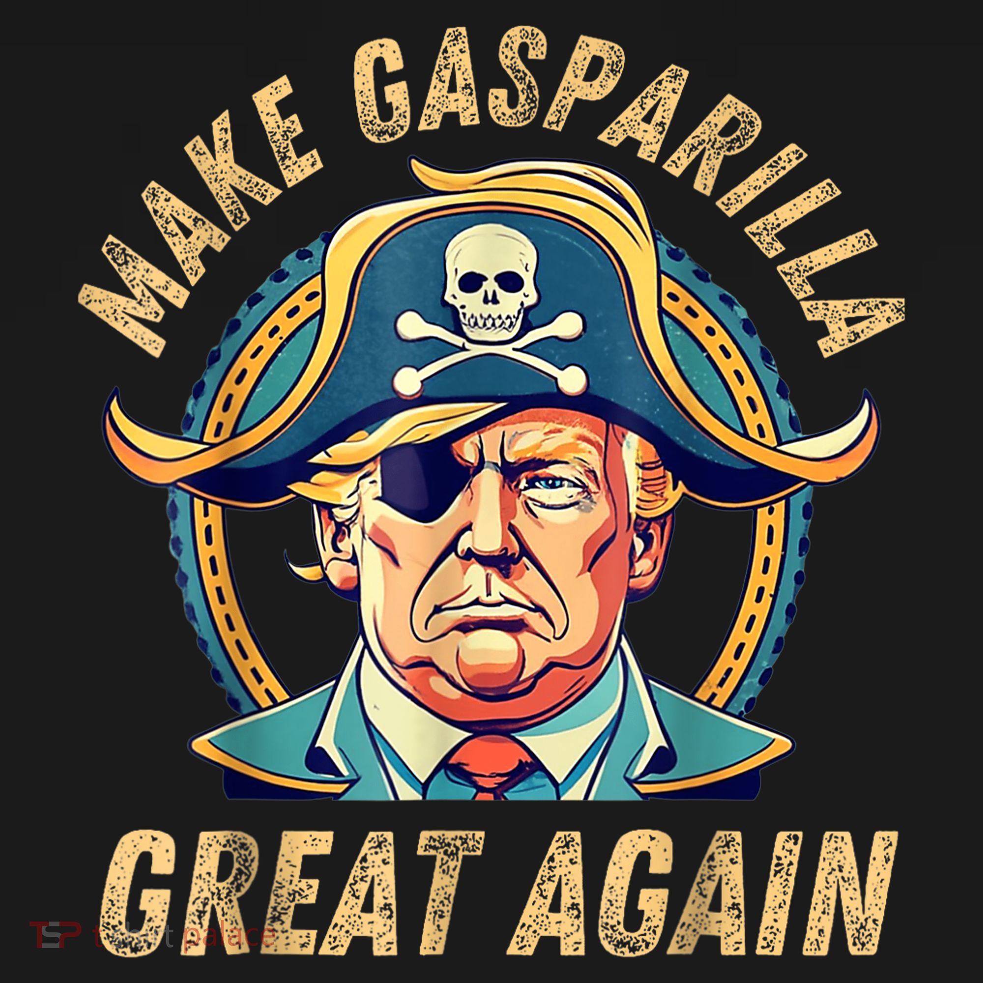 Funny Trump 2024 Make Gasparilla Great Again Gasparilla Women's Hoodie