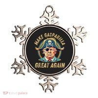 Funny Trump 2024 Make Gasparilla Great Again Gasparilla Ornament thumb 0