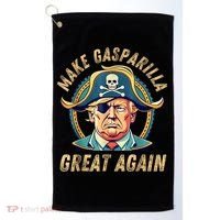 Funny Trump 2024 Make Gasparilla Great Again Gasparilla Golf Towel thumb 0