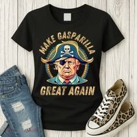 Funny Trump 2024 Make Gasparilla Great Again Gasparilla Women's T-Shirt thumb 3