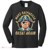 Funny Trump 2024 Make Gasparilla Great Again Gasparilla Kids Long Sleeve Shirt thumb 0