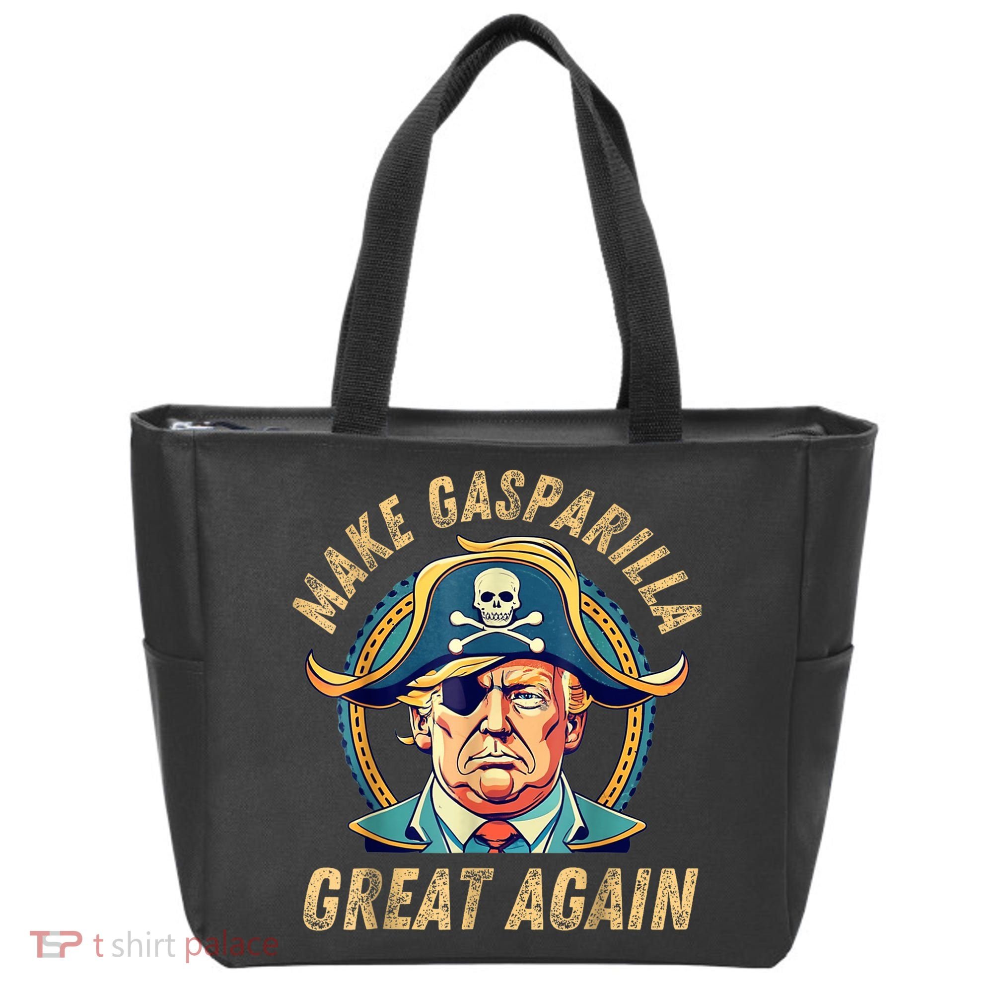 Funny Trump 2024 Make Gasparilla Great Again Gasparilla Tote Bag