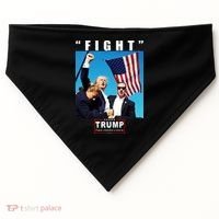 Fight Trump 2024 Take America Back Pennsylvania Rally Shooting USA-Made Doggie Bandana thumb 0