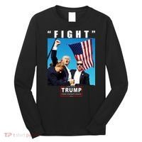 Fight Trump 2024 Take America Back Pennsylvania Rally Shooting Long Sleeve Shirt thumb 0