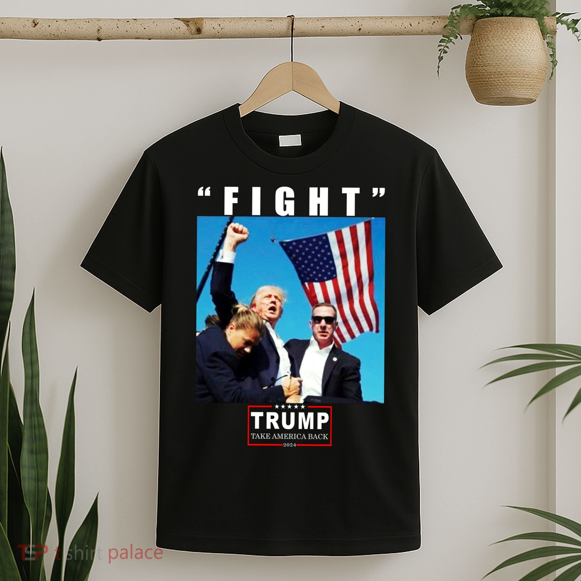 Fight Trump 2024 Take America Back Pennsylvania Rally Shooting T-Shirt