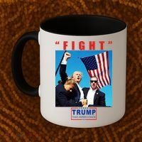 Fight Trump 2024 Take America Back Pennsylvania Rally Shooting Coffee Mug thumb 2