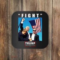 Fight Trump 2024 Take America Back Pennsylvania Rally Shooting Coaster thumb 0
