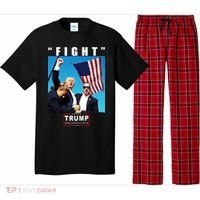 Fight Trump 2024 Take America Back Pennsylvania Rally Shooting Pajama Set thumb 0