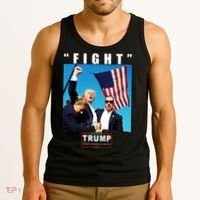 Fight Trump 2024 Take America Back Pennsylvania Rally Shooting Tank Top thumb 3