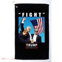 Fight Trump 2024 Take America Back Pennsylvania Rally Shooting Golf Towel thumb 0