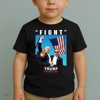 Fight Trump 2024 Take America Back Pennsylvania Rally Shooting Toddler T-Shirt thumb 2