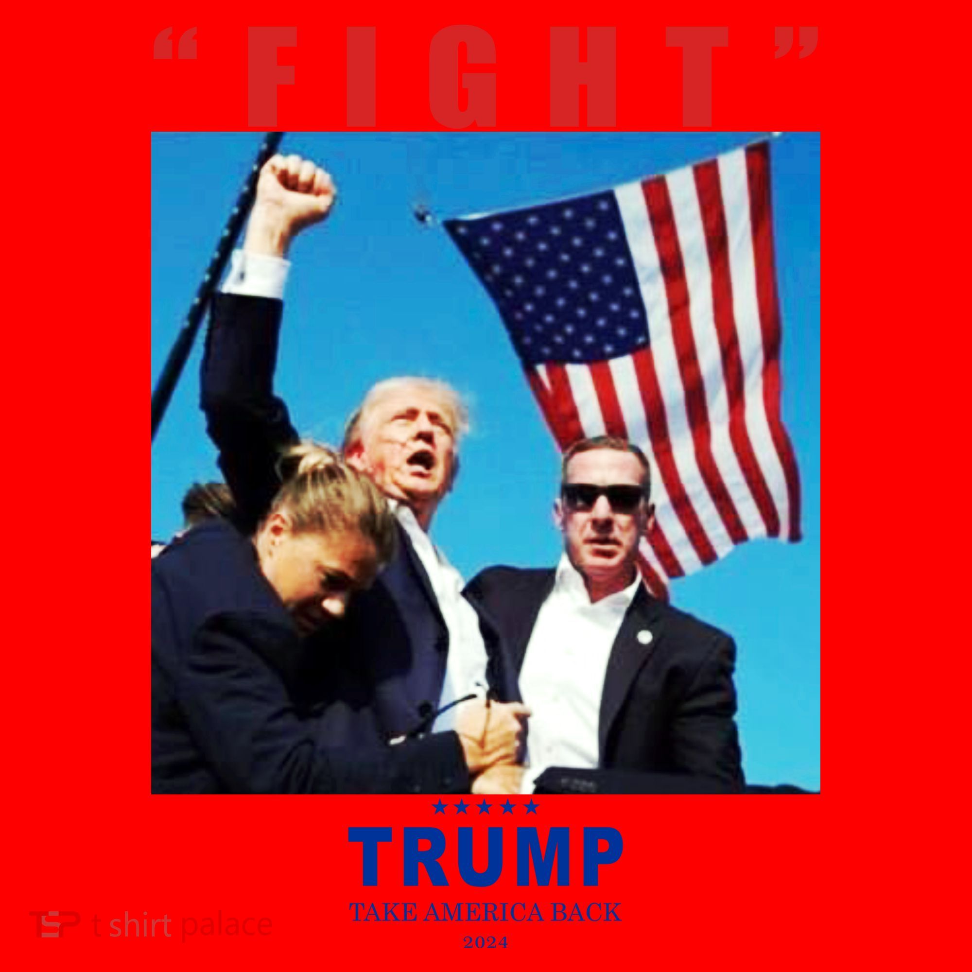 Fight Trump 2024 Take America Back Pennsylvania Rally Shooting Santa Hat