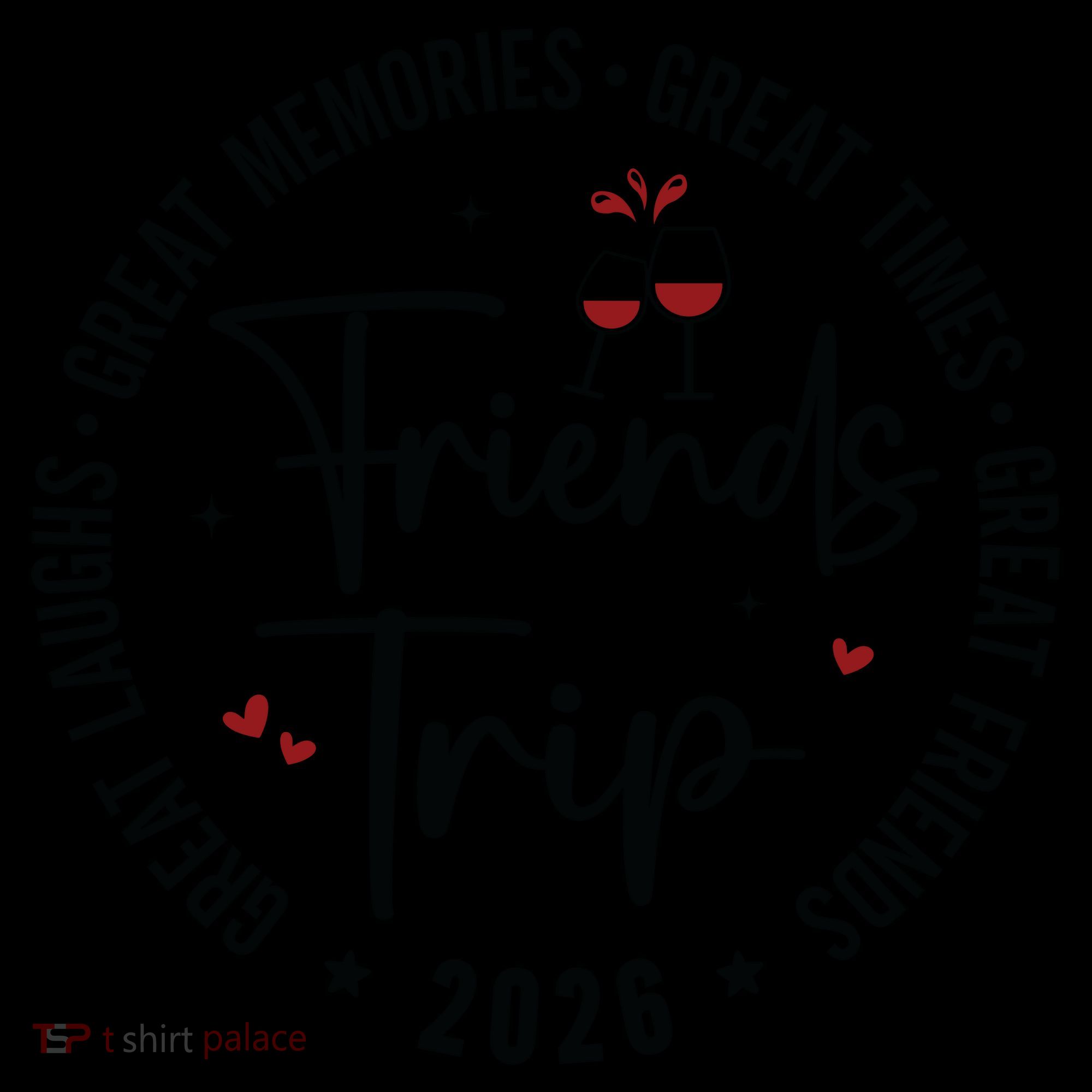 Friends Trip 2026 Girls Vacation Cruise Coffee Mug