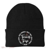 Friends Trip 2026 Girls Vacation Cruise Beanie thumb 0