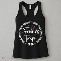 Friends Trip 2026 Girls Vacation Cruise Women's Tank Top thumb 3