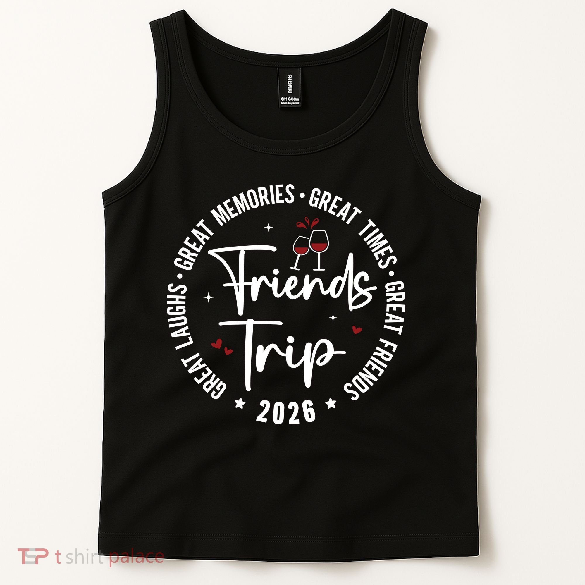 Friends Trip 2026 Girls Vacation Cruise Tank Top