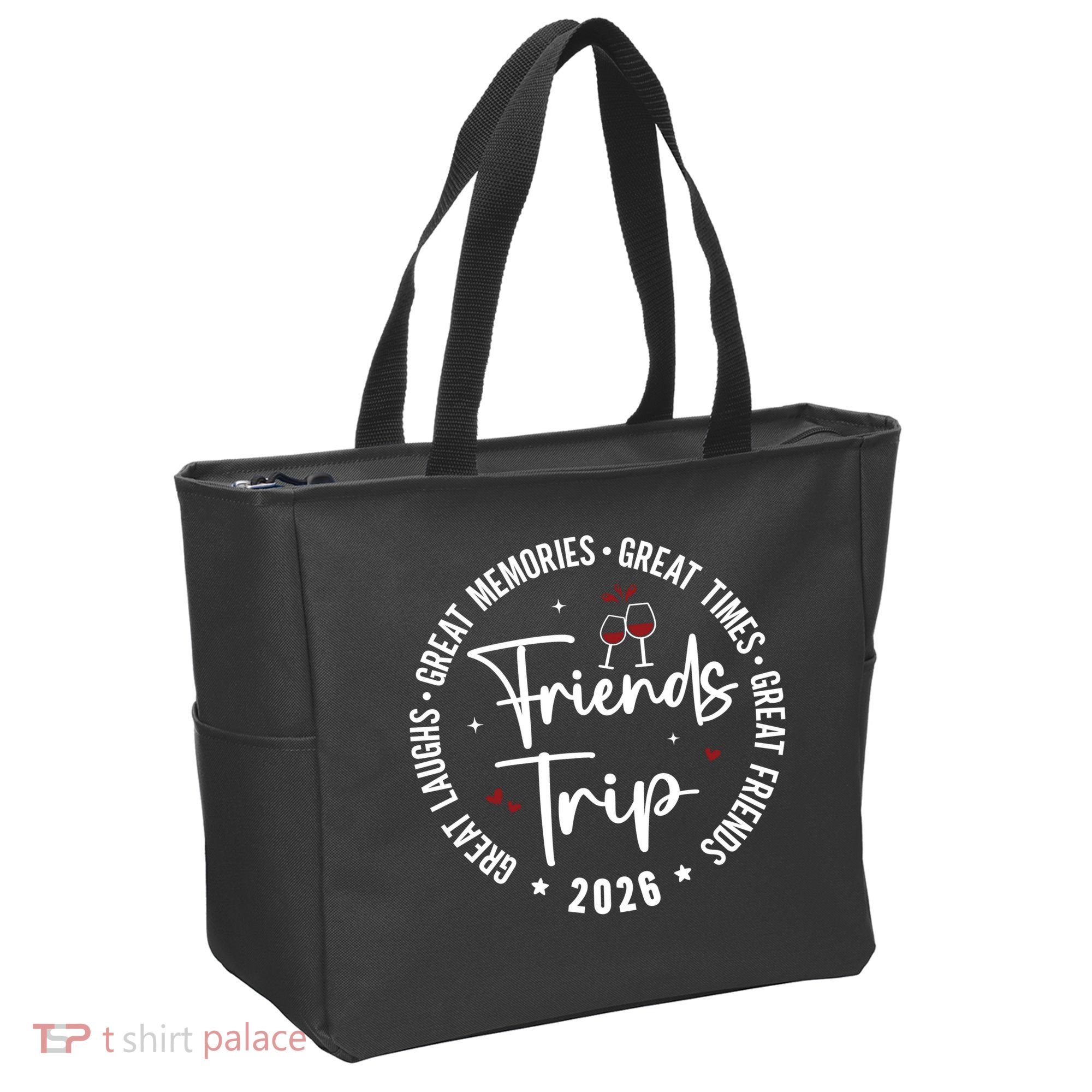 Friends Trip 2026 Girls Vacation Cruise Tote Bag