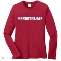 Free Trump 2024 Pro Donald Trump Women's Long Sleeve Shirt thumb 0