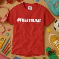Free Trump 2024 Pro Donald Trump Kids T-Shirt thumb 3