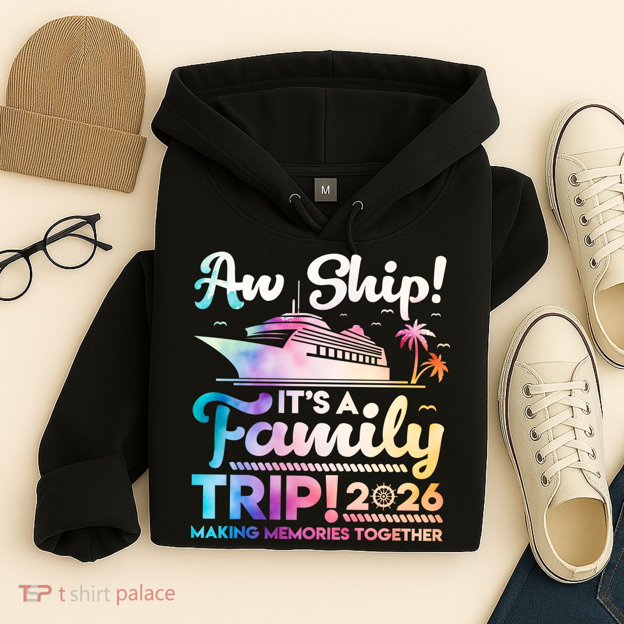 Aw Ship Family Trip 2026 Cruise Vacation Hoodie