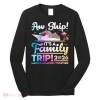 Aw Ship Family Trip 2026 Cruise Vacation Long Sleeve Shirt thumb 0