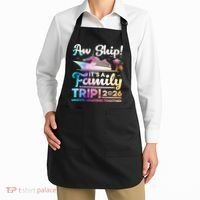 Aw Ship Family Trip 2026 Cruise Vacation Apron thumb 2