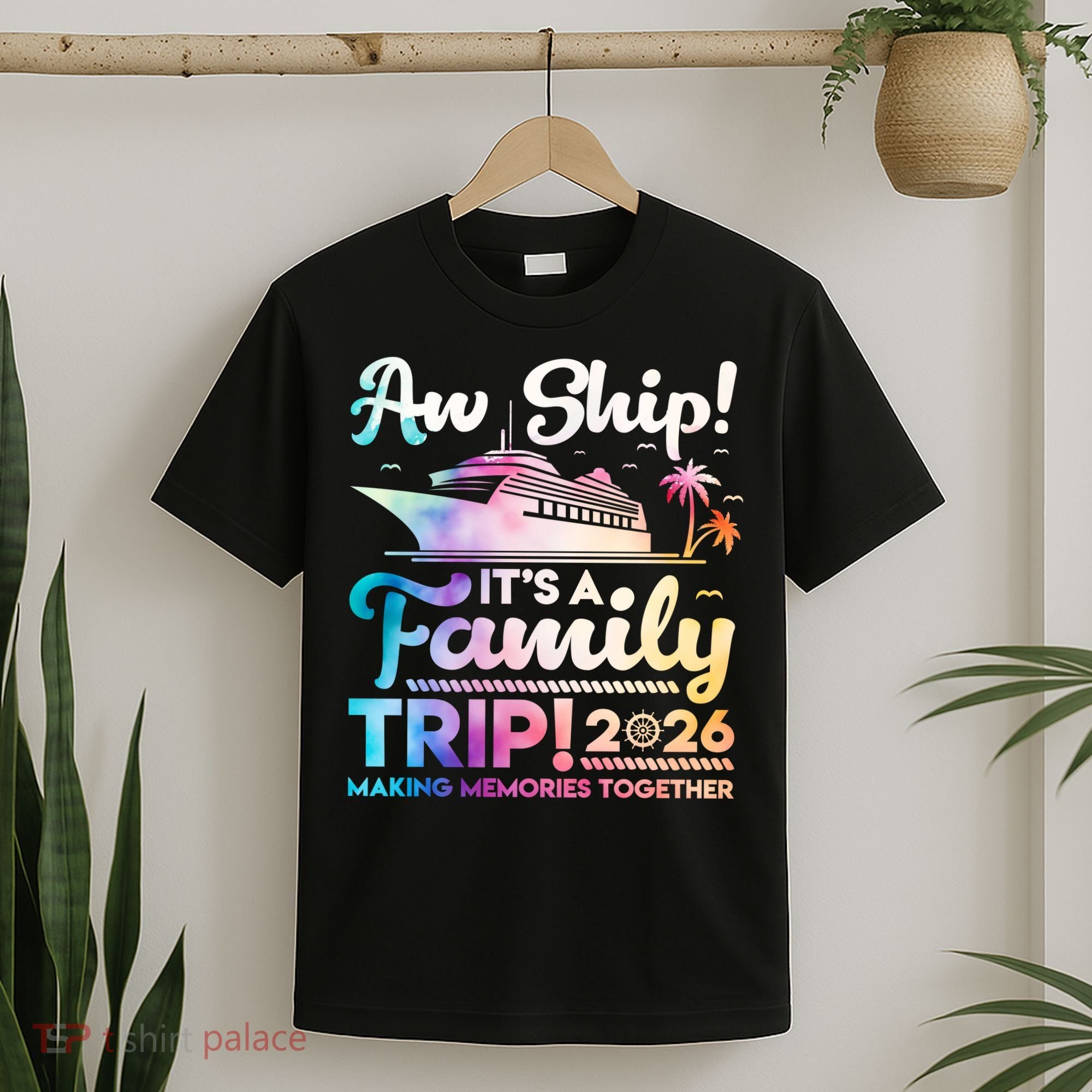 Aw Ship Family Trip 2026 Cruise Vacation T-Shirt