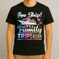 Aw Ship Family Trip 2026 Cruise Vacation T-Shirt thumb 3
