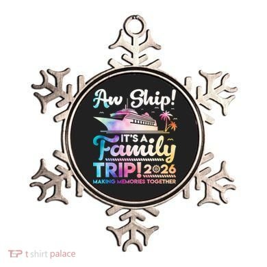 Aw Ship Family Trip 2026 Cruise Vacation Ornament