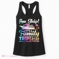 Aw Ship Family Trip 2026 Cruise Vacation Women's Tank Top thumb 0