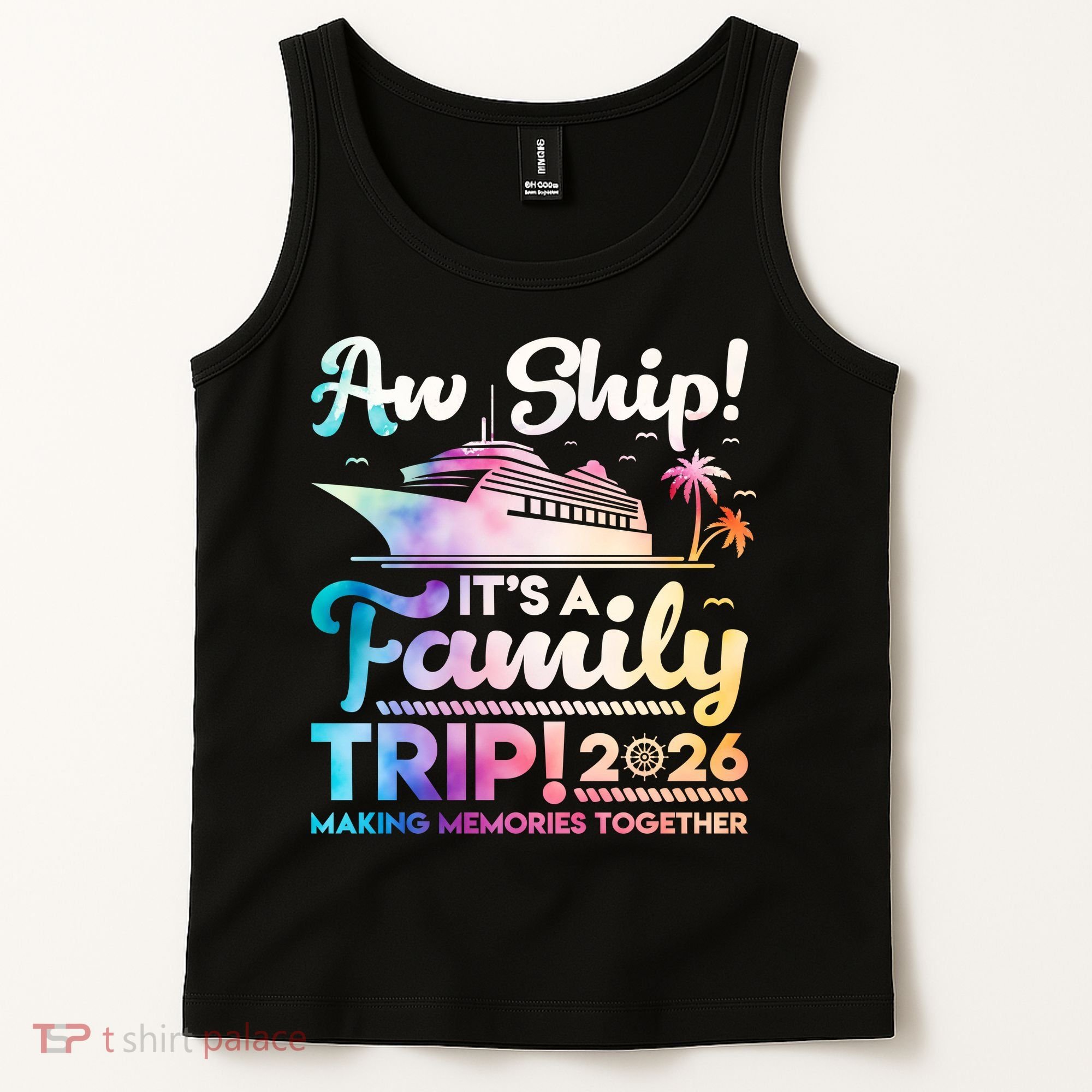 Aw Ship Family Trip 2026 Cruise Vacation Tank Top