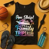 Aw Ship Family Trip 2026 Cruise Vacation Tank Top thumb 4