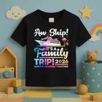 Aw Ship Family Trip 2026 Cruise Vacation Toddler T-Shirt thumb 3