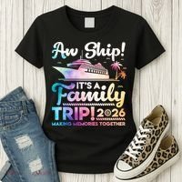Aw Ship Family Trip 2026 Cruise Vacation Women's T-Shirt thumb 3