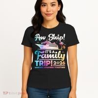 Aw Ship Family Trip 2026 Cruise Vacation Women's T-Shirt thumb 4