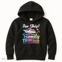 Aw Ship Family Trip 2026 Cruise Vacation Kids Hoodie thumb 0