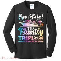 Aw Ship Family Trip 2026 Cruise Vacation Kids Long Sleeve Shirt thumb 0