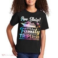Aw Ship Family Trip 2026 Cruise Vacation Kids T-Shirt thumb 2