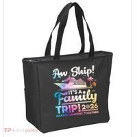 Aw Ship Family Trip 2026 Cruise Vacation Tote Bag thumb 2