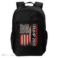 Funny Trump 2025 Qr 4547 Dancing Code Usa Flag We The Backpack thumb 0
