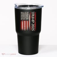 Funny Trump 2025 Qr 4547 Dancing Code Usa Flag We The Tumbler thumb 0